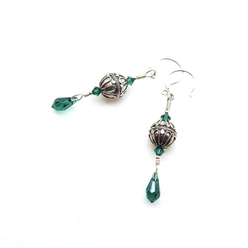 an original design, wire wrapped together by hand with sterling silver wire