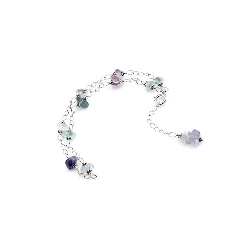 gemstone anklet for women