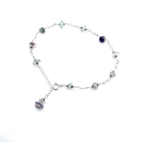 adjustable silver chain