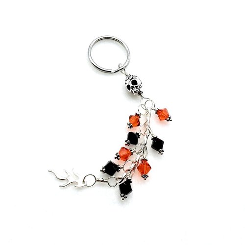 skull keychain