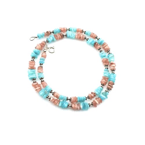 amazonite and rhodochrosite 