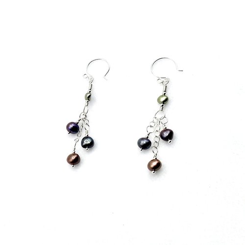 sterling round pierced ear wires