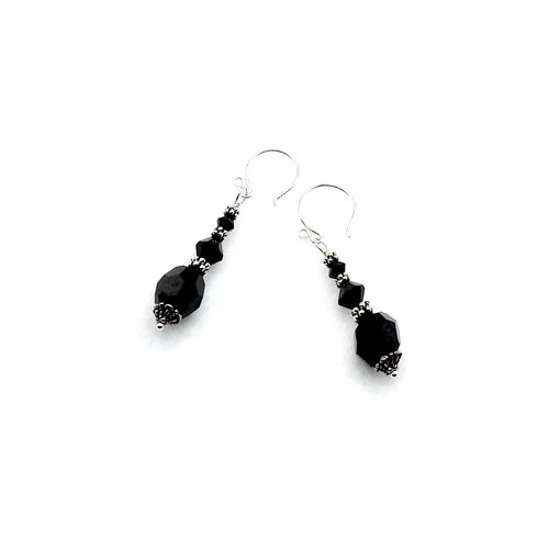 silver dangle drops