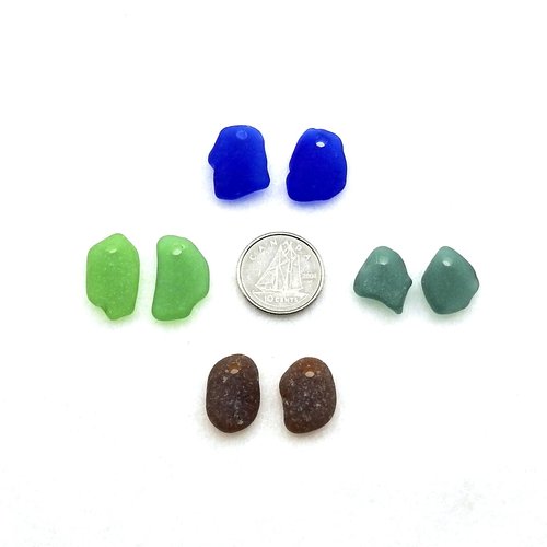 4 pair - 8 pieces mixed colors 