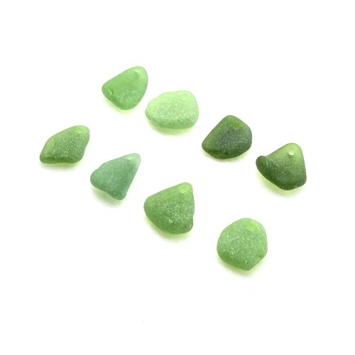 beach glass charms
