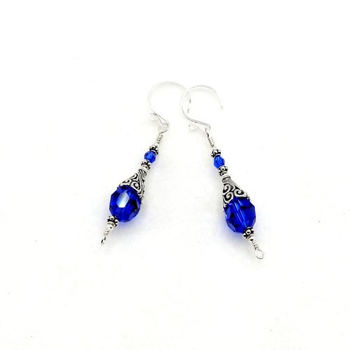 dark blue dangles