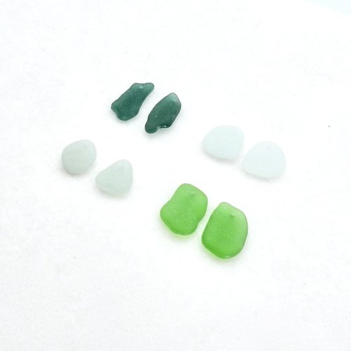beach glass beads