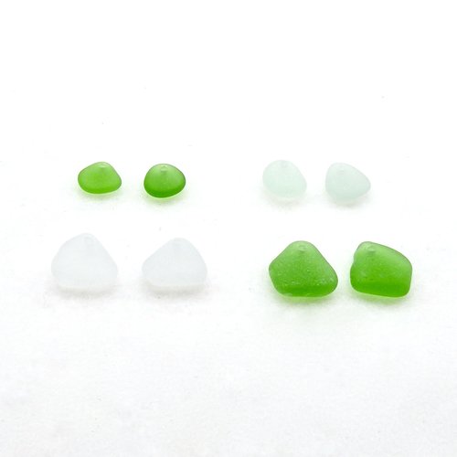beach glass pendants