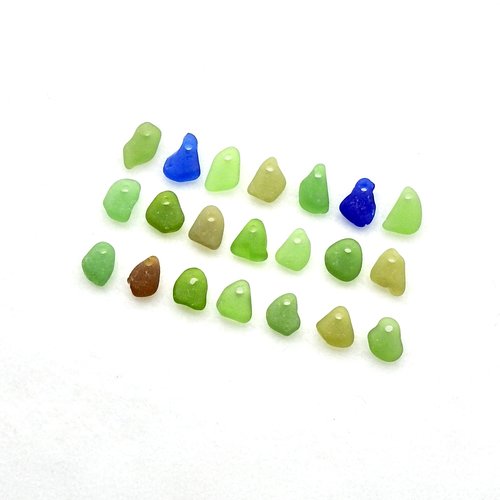 green brown cobalt blue