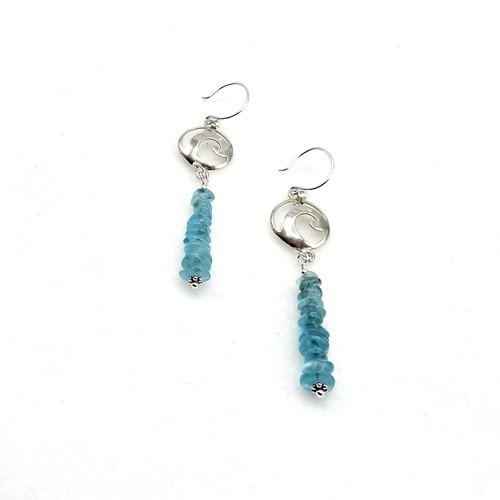 2 5/8" in length from the top of the ear wires
