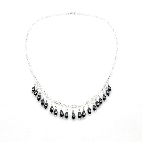 oval drop bead fringe design