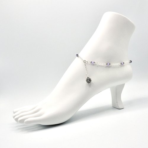 mauve and silver 