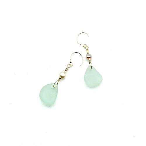 gold pierced dangles