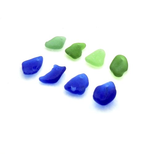 cobalt blue and green