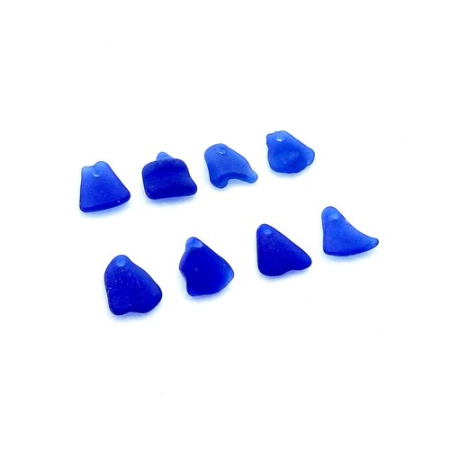 top drilled beach glass 