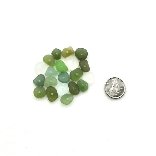small beach glass beads