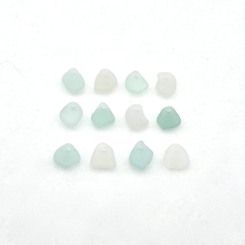 real sea glass charms