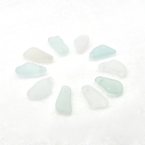 real sea glass charms