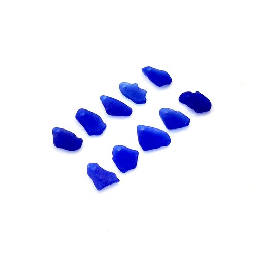 drilled sea glass 