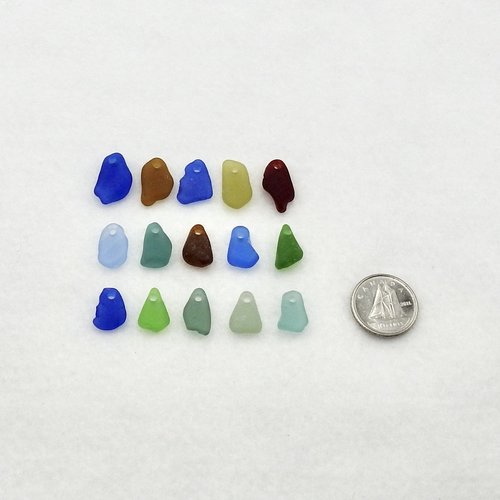 Unique Beads for Sale Jewelry Making Sea Glass Charms Beach Craft Supplies 
