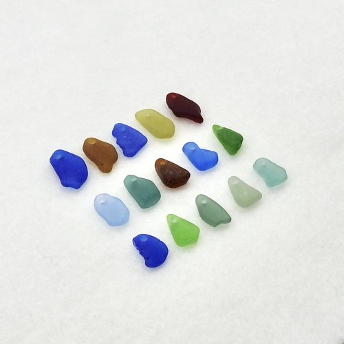 Unique Beads for Sale Jewelry Making Sea Glass Charms Beach Craft Supplies 