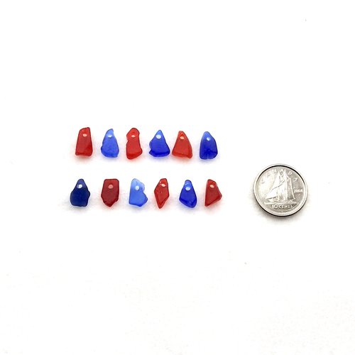 red and cobalt blue shades