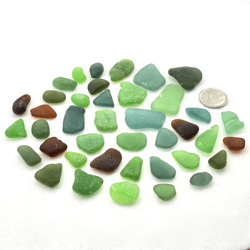 real authentic beach glass