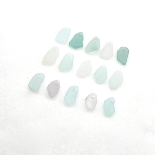 sea glass pendants