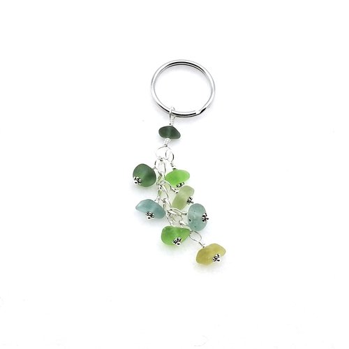 multi color dangly keyring