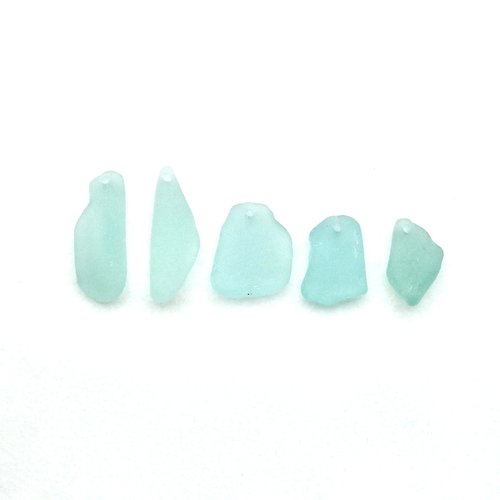 sea glass pendants
