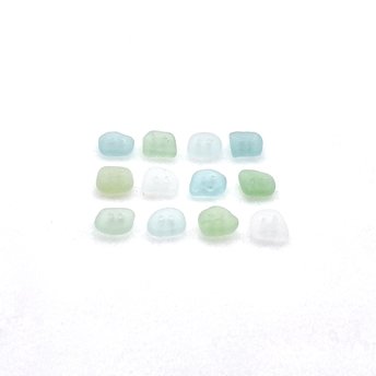 sea glass buttons