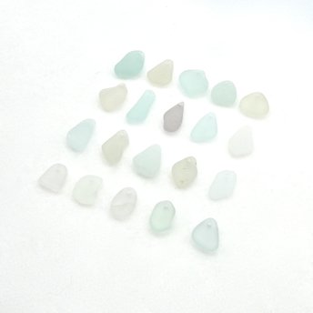 real sea glass pendants and charms