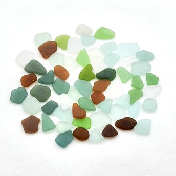 sea glass mix bulk lot 