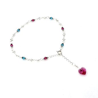 A handmade anklet for women