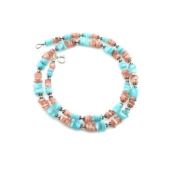 amazonite and rhodochrosite 
