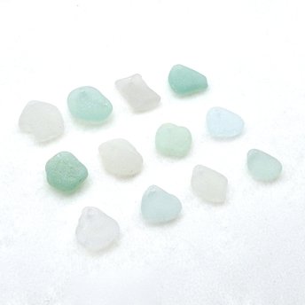 genuine sea glass charms for jewelry making