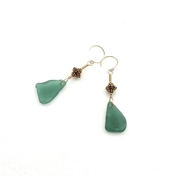 sea glass earrings