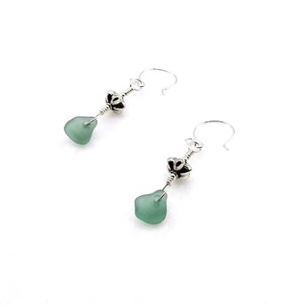 sea glass earrings