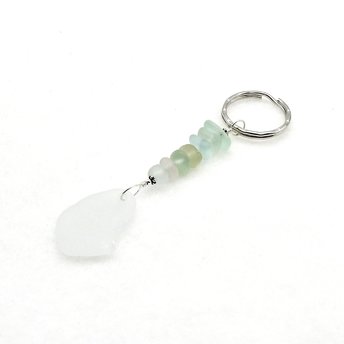 sea glass keychain for mom