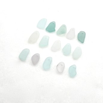 sea glass pendants