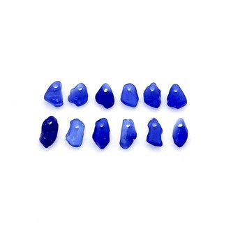 tiny sea glass charms
