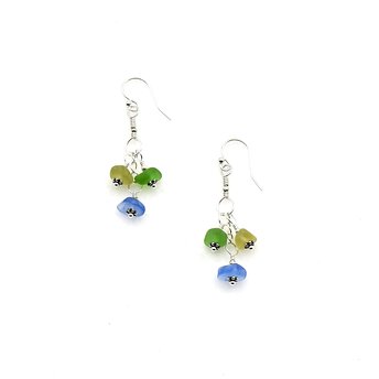 sea glass earrings for women