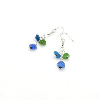 sea glass earrings for women