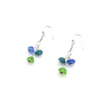 sea glass earrings for women